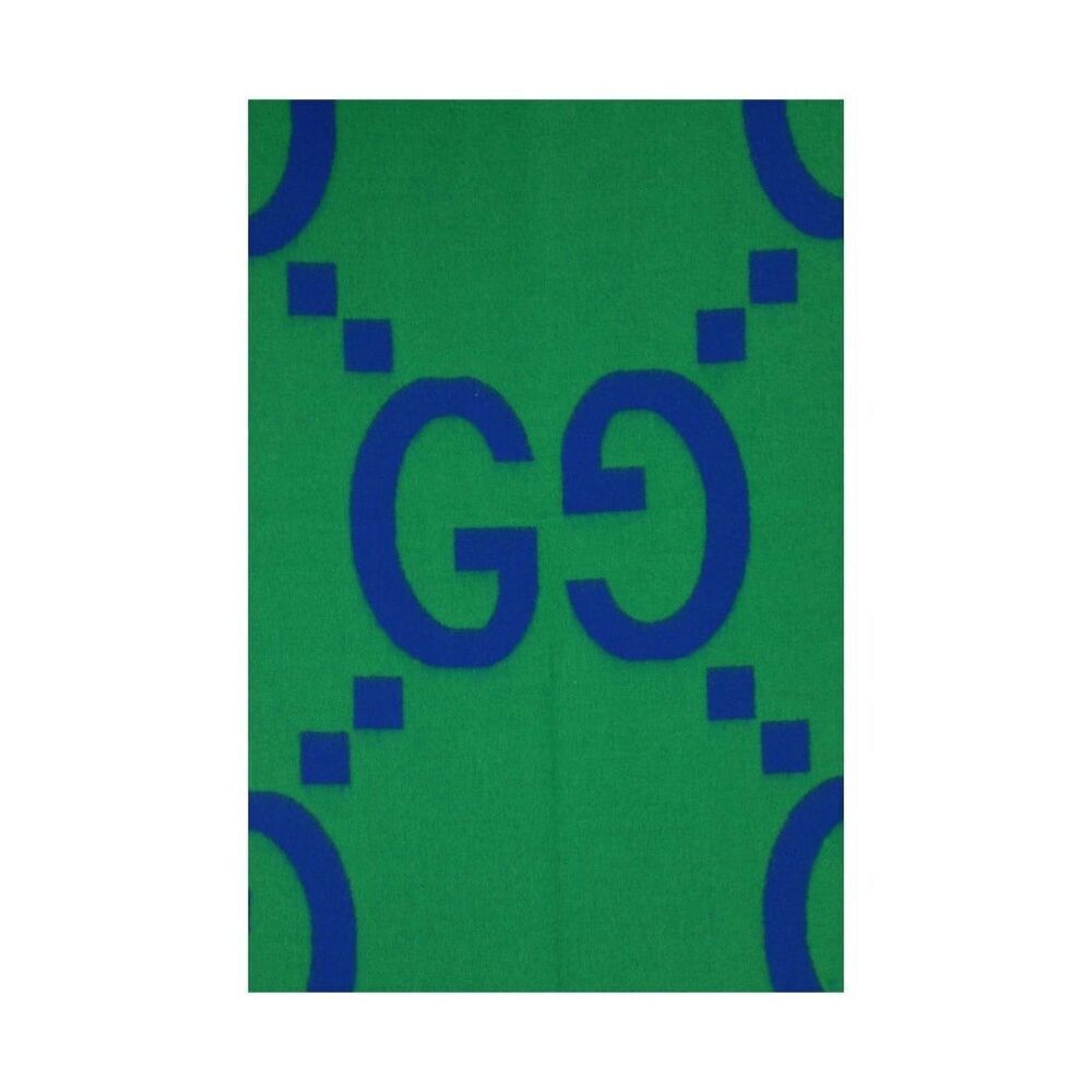 Gucci Printed Wool Scarf 🔴 - Picture 5 of 10